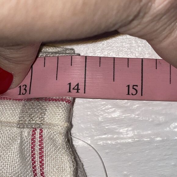 NWT Plaid A-Line Skirt Beige Pink Check Made in USA Size 10 Dead Stock 80s - Picture 10 of 14